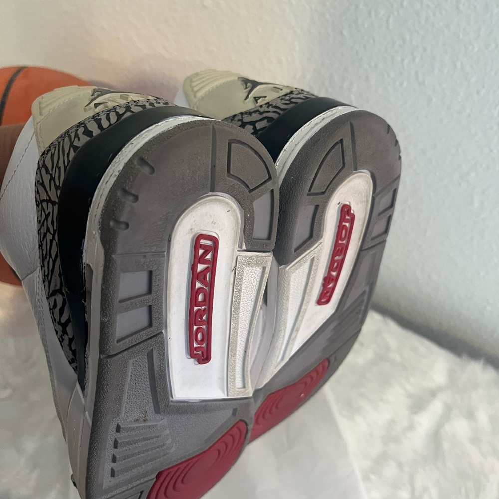 Jordan White and Black Athletic Shoes - Picture 7 of 12